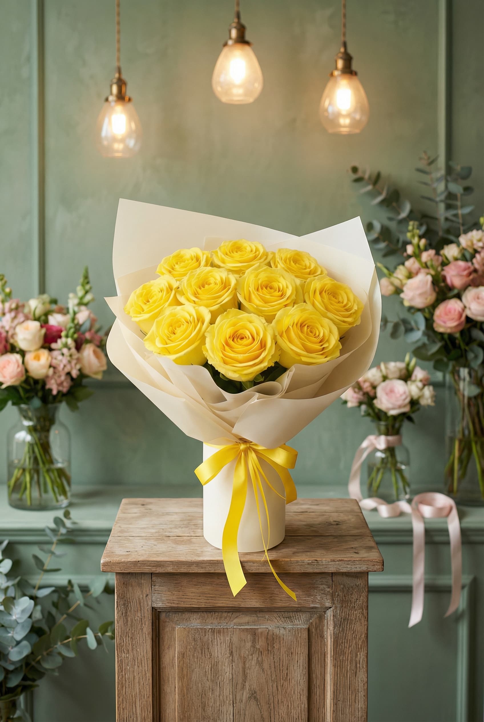 Yellow Rose Bouquet